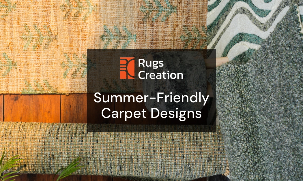 Summer-Friendly Design Carpets in Panipat | Rugs Creation