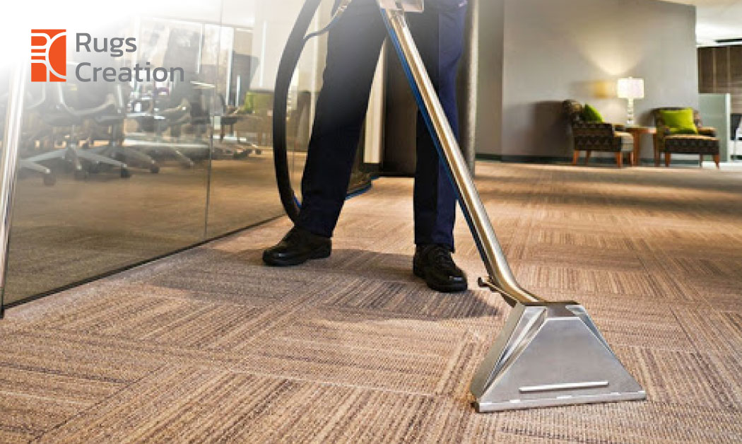 Office carpet cleaning tips to maintain hygiene and extend carpet life – Rugs Creation's guide for a cleaner, healthier workplace environment.